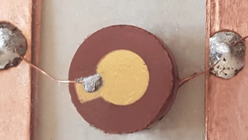 Detailaufnahme Flachdetektor