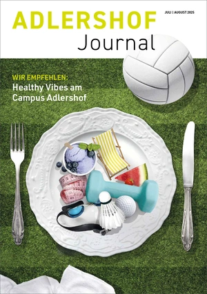 Cover: Adlershof Journal July/August