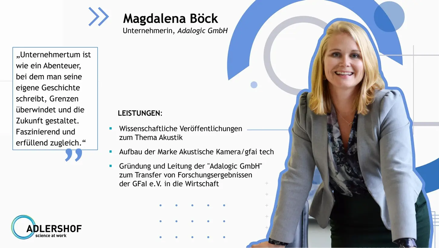 Magdalena Böck, Adalogic GmbH