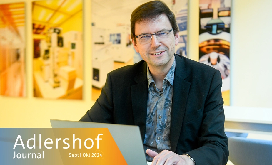 Wolfgang Heinrich, FBH Adlershof. Foto: © WISTA Management GmbH / Tina Merkau