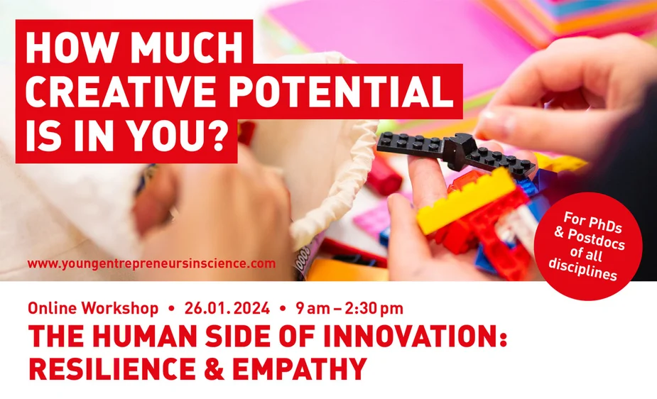 Online Workshop: THE HUMAN SIDE OF INNOVATION: RESILIENCE & EMPATHY