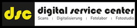 Logo: DSC Digital Service Center GmbH - Fotofachlabor und Fotostudio